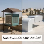 سایبان کولر آبی